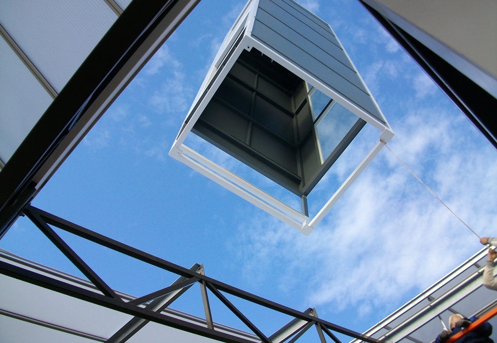 Afbeelding Stalen liftschachten