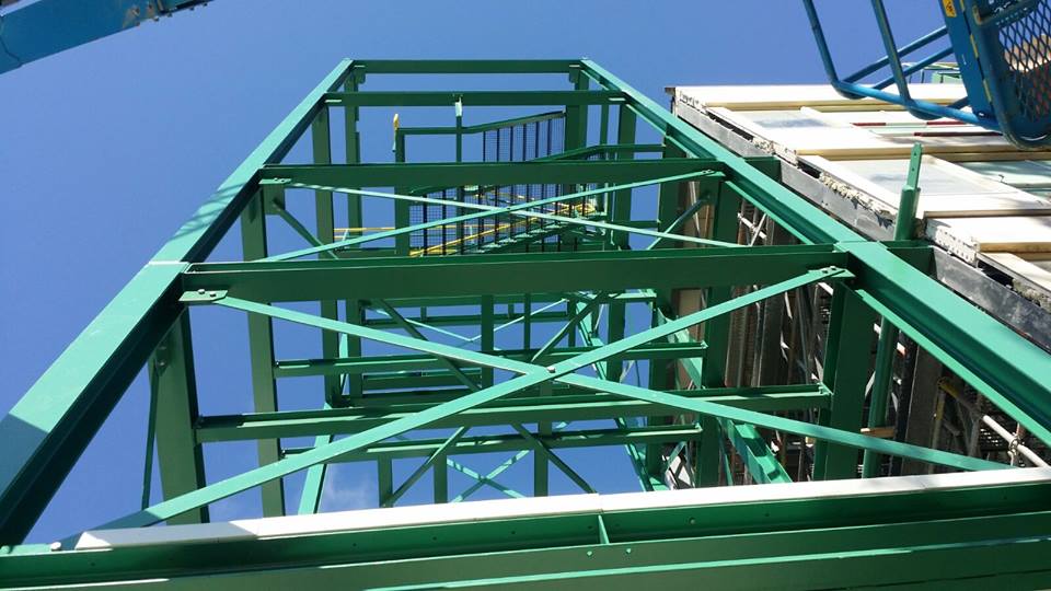 Afbeelding Staalconstructie Petrochemische Industrie