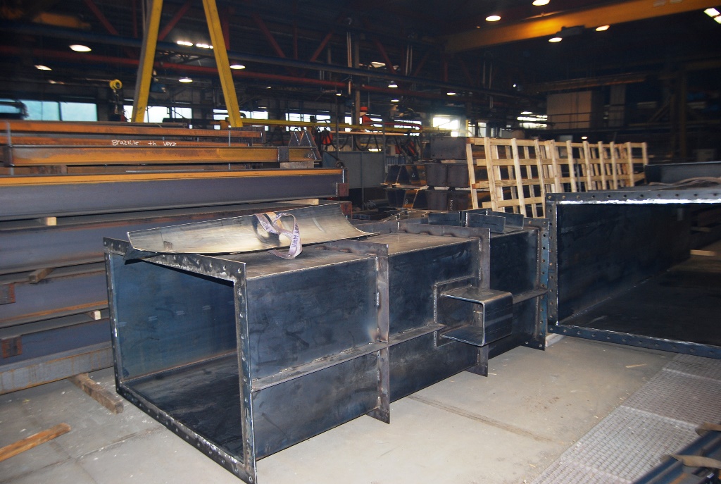 Afbeelding Kanalen t.b.v. fabriek te Rusland