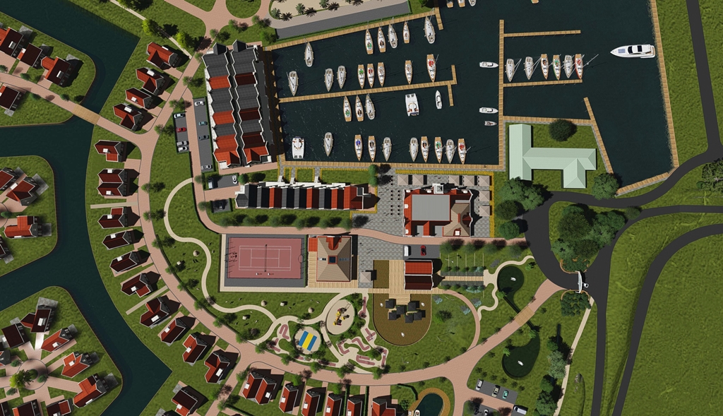 Afbeelding Europarcs Marina resort Poort van Amsterdam