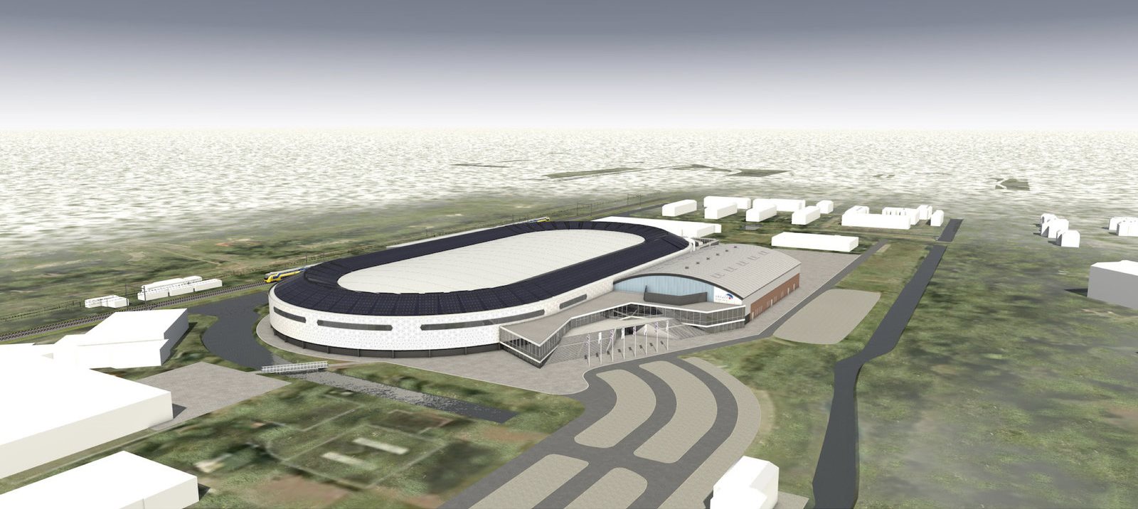 Afbeelding Liftschacht tbv Thialf te Heerenveen