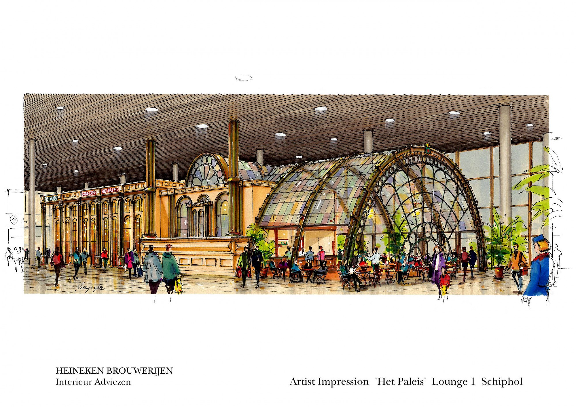 AfbeeldingGrand Café Het Paleis te Schiphol