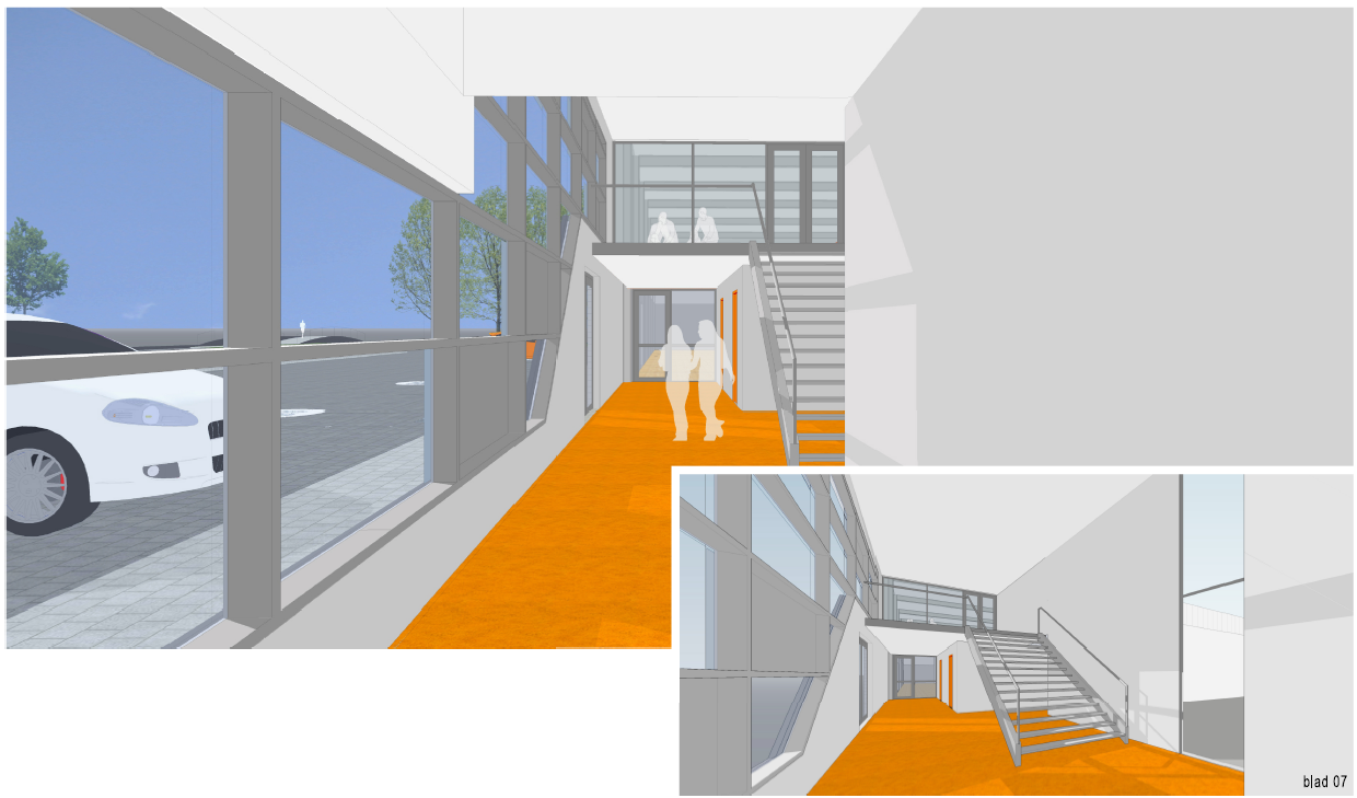 Afbeelding Trappen Seinpaal te Volendam