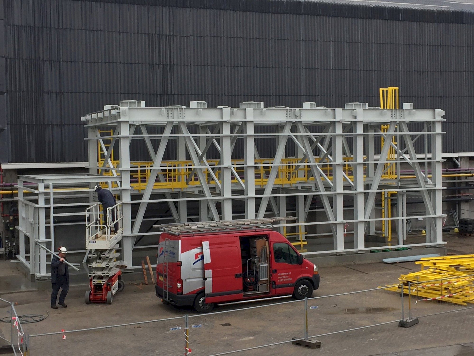 Afbeelding Silo-support assenproject ICL Fertilizer
