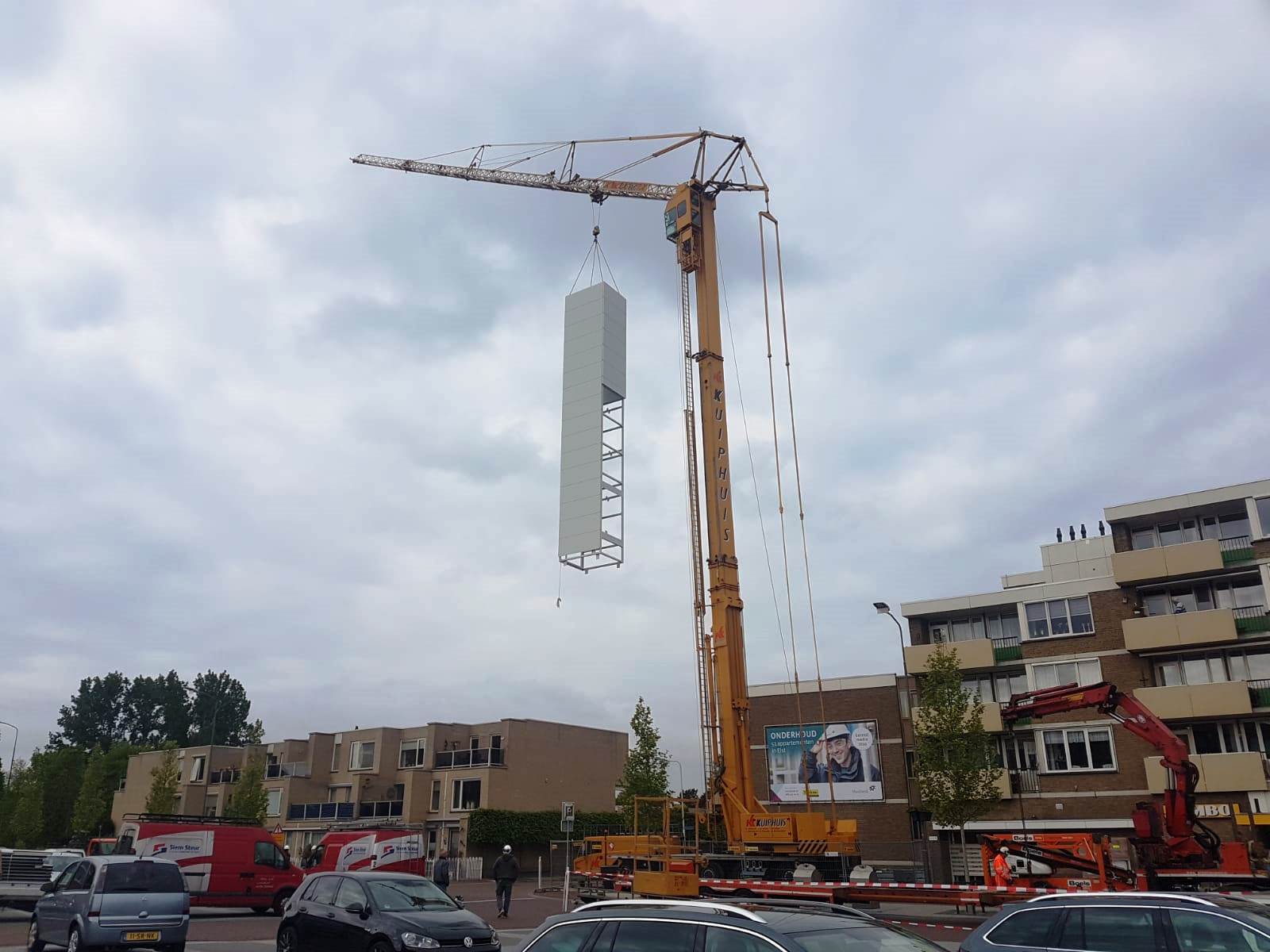 AfbeeldingLiftschacht 51 appartementen Elst