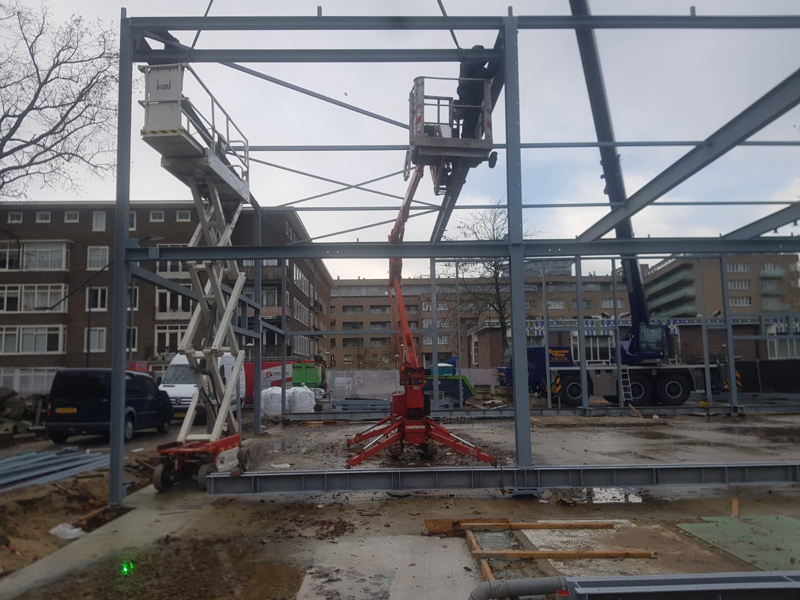 AfbeeldingNieuwbouw gymzaal Tijl Uilenspiegelschool Amsterdam