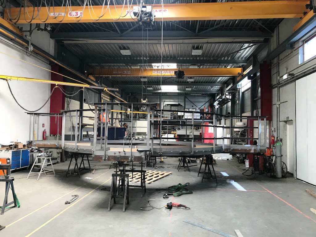AfbeeldingBordesconstructie t.b.v. schoorsteen