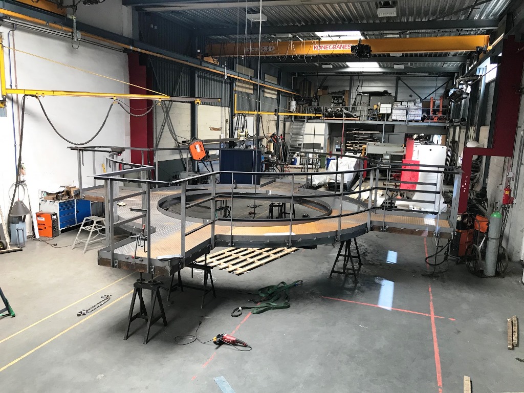 AfbeeldingBordesconstructie t.b.v. schoorsteen