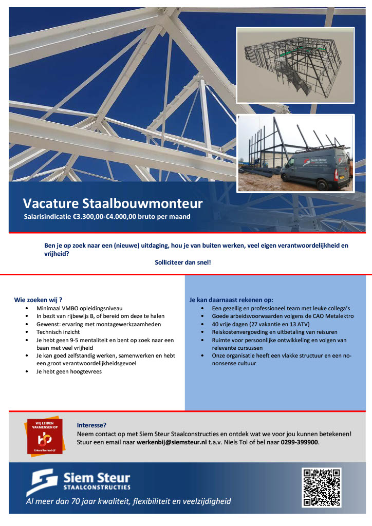 Afbeelding Staalbouwmonteur